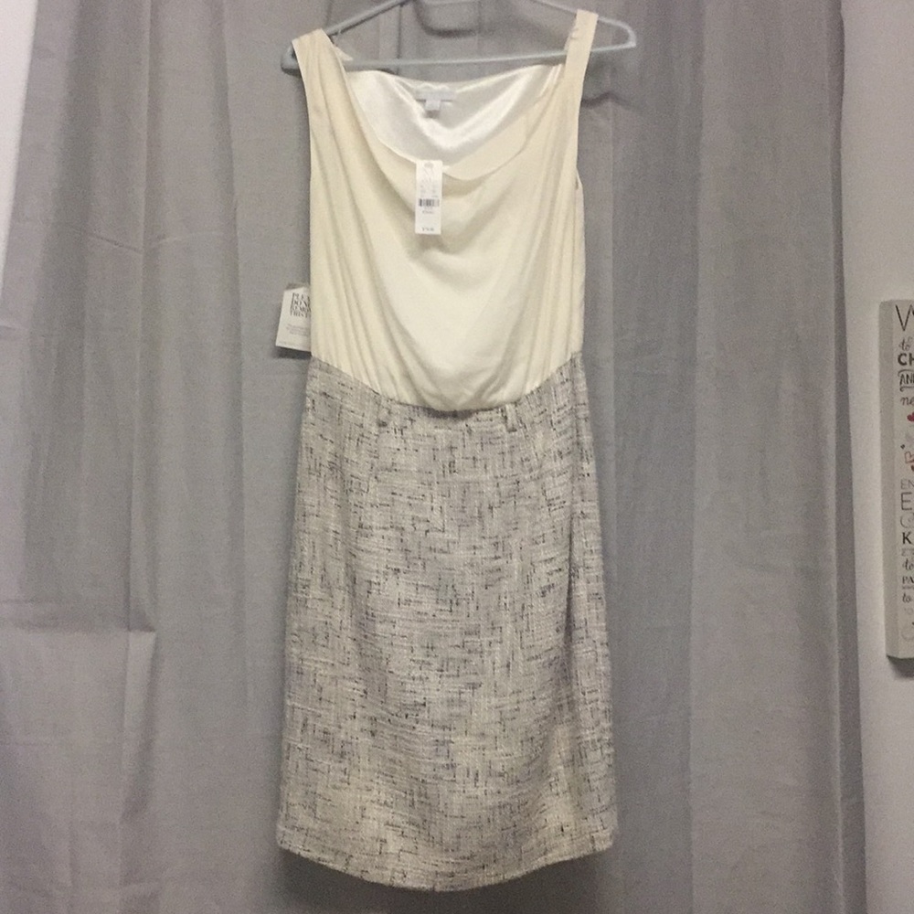 NY&Co Cream Dress
